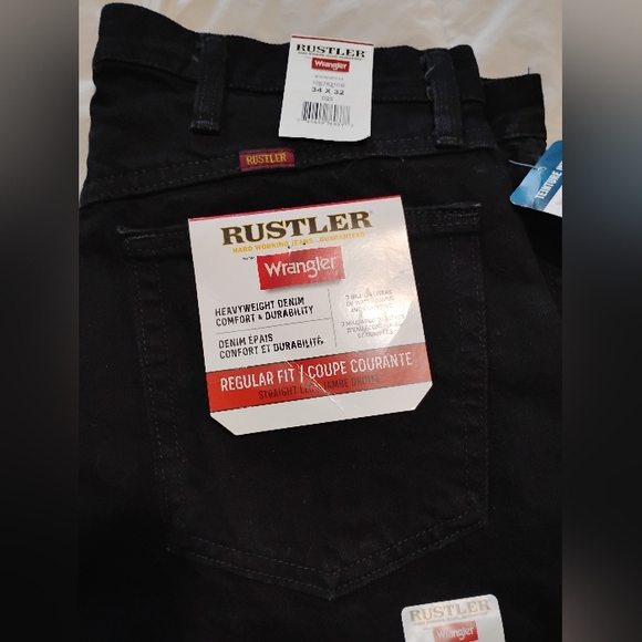 Rustler Dark Denim Pants - Picture 5 of 16